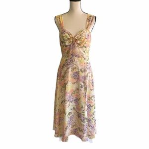Yumi Kim Garden Light Lemon Ariana Dress. Sz. Med.